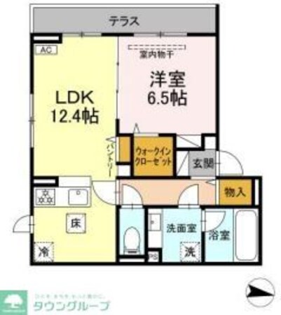 サーフサイドの物件間取画像